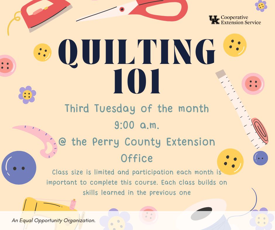 Join us for Quilting 101 on the third Tuesday of every month, starting at 9:00 AM! Learn the art of quilting and create beautiful pieces with fellow enthusiasts. Don't miss out on this exciting opportunity to hone your skills and unleash your creativity!